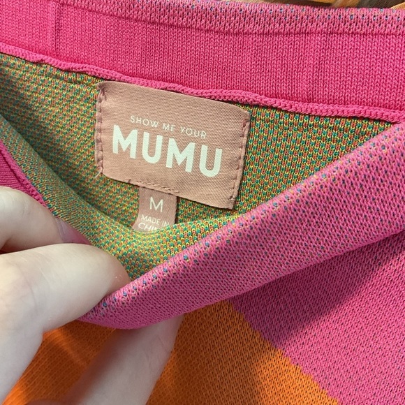 Show Me your Mumu Island Nights Tube Dress Rainbow Size Medium - Picture 6 of 8